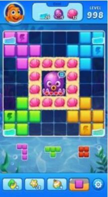 方块海洋消消乐手游app截图