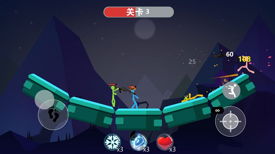 火柴人生存挑战手机版手游app截图