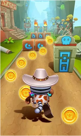 贝母猫跑跳安卓版手游app截图