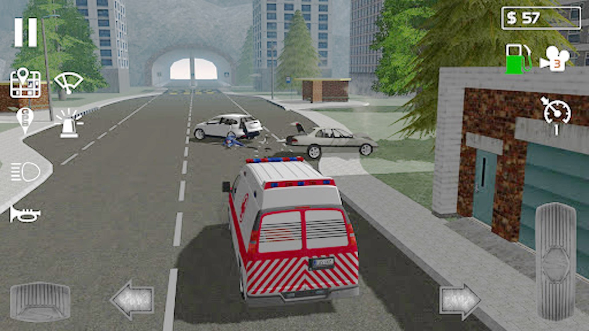救护车模拟3D手游app截图