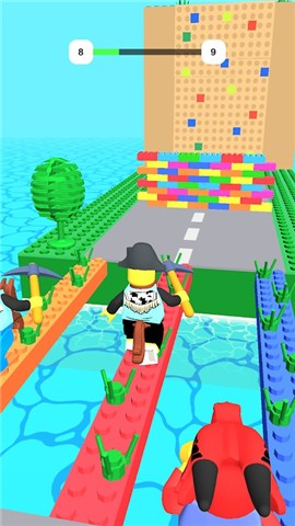 方块人组合赛跑手游app截图