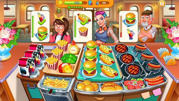 烹饪风味餐厅手游app截图