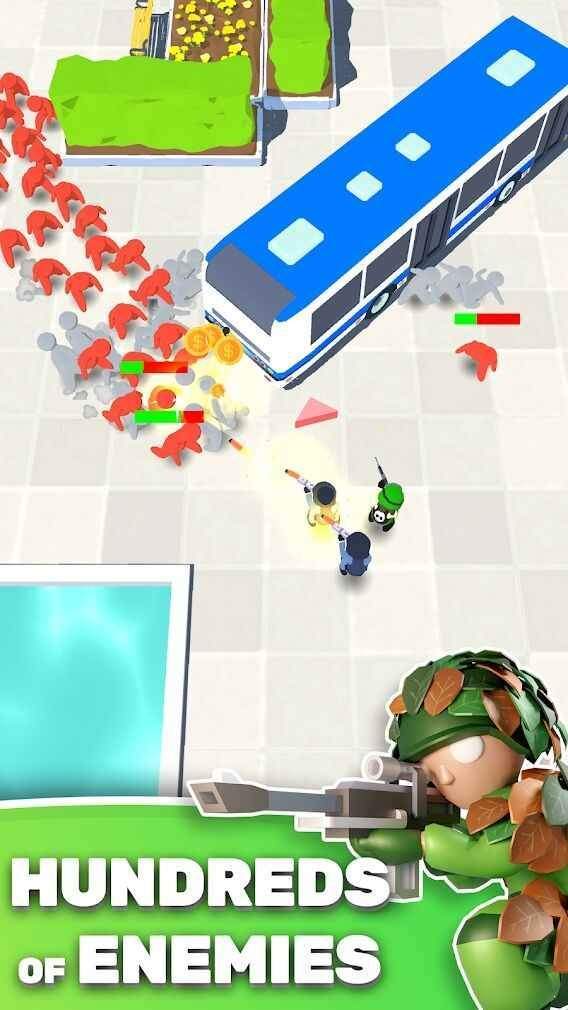 点点勇士射击手游app截图