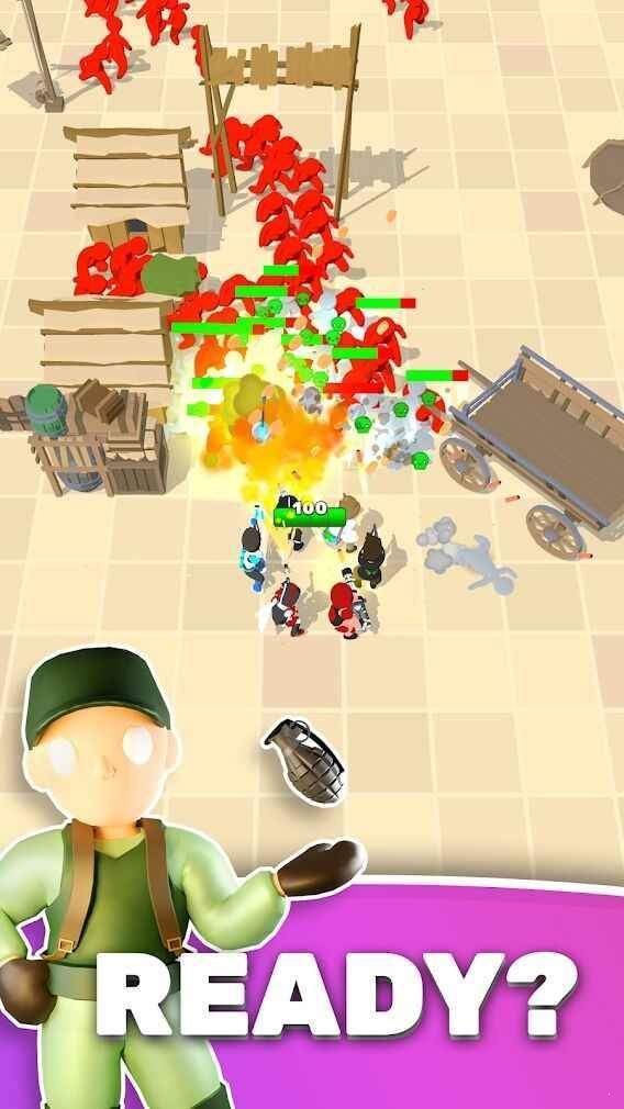 点点勇士射击手游app截图
