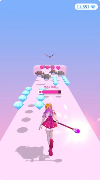 魔法少女跑酷手游app截图