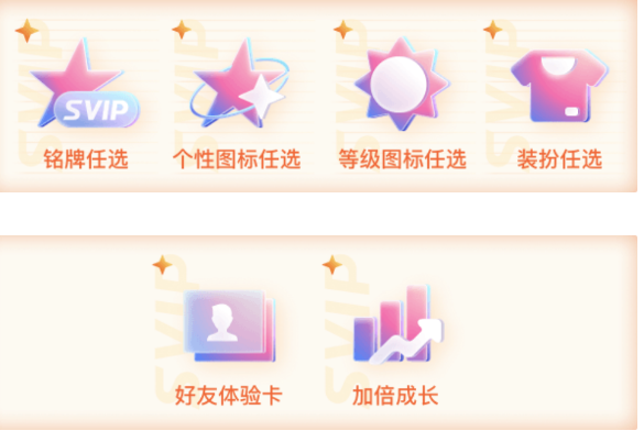 《QQ》SVIP-STAR会员介绍