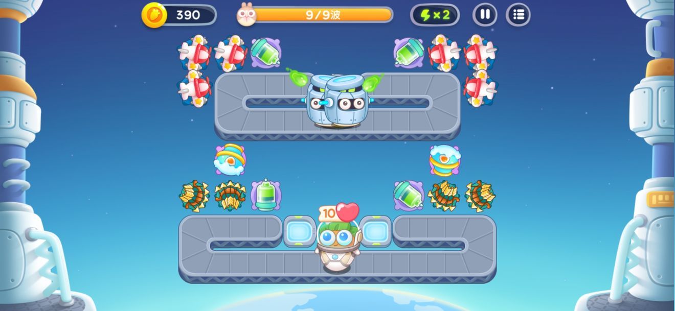 《保卫萝卜4》太空穿越第二十八关通关攻略