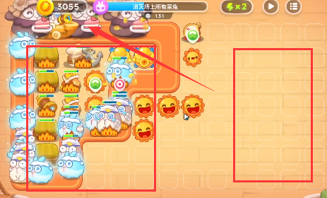 《保卫萝卜4》七夕舞会第六关通关教程