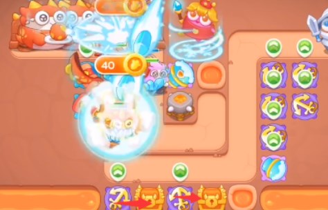《保卫萝卜4》饿龙传说第5关攻略