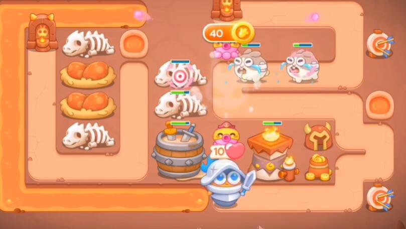 《保卫萝卜4》饿龙传说第12关攻略