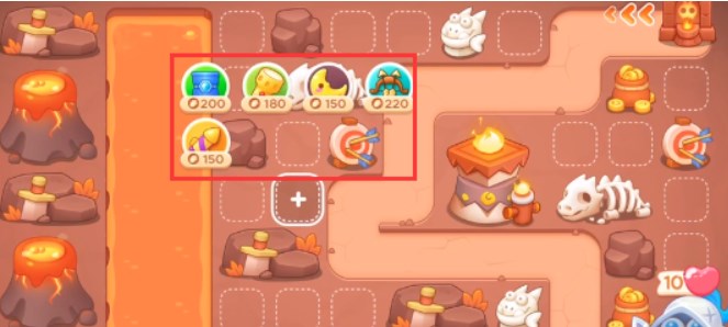 《保卫萝卜4》饿龙传说第五十六通关攻略