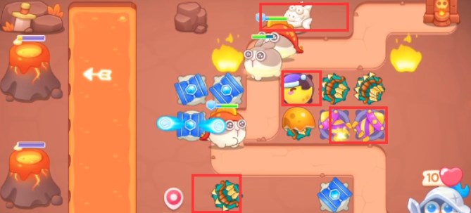 《保卫萝卜4》饿龙传说第五十六通关攻略