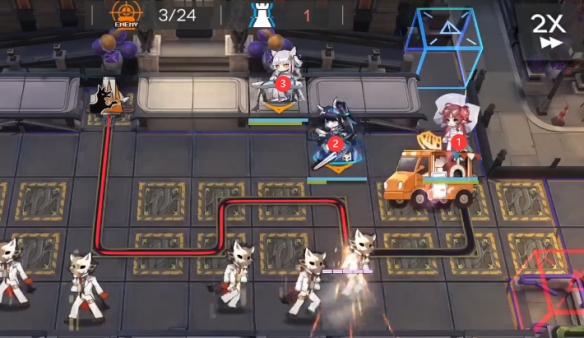 《明日方舟》揭幕者们PV-6通关攻略